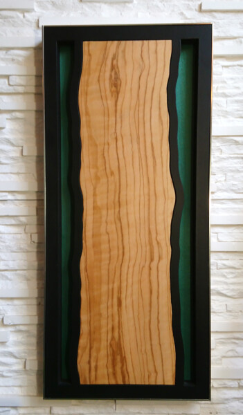Скульптура под названием "Olivier et Sycomore" - Olhā • Wood Art, Подлинное произведение искусства, Дерево