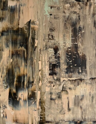 Pittura intitolato "Nature imprints 21" da Olia Blagov, Opera d'arte originale, Acrilico
