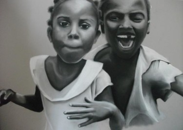 Drawing titled "Duo" by Olayinka Taylor-Lewis, Original Artwork, Other