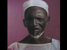 Painting titled "Old man in white" by Olayinka Taylor-Lewis, Original Artwork