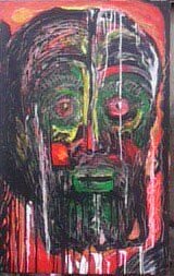 Painting titled "IS THIS A SELF PORT…" by Olisa Nwadiogbu, Original Artwork
