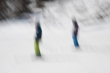 Photographie intitulée "Sports d'hiver 3.jpg" par Olive, Œuvre d'art originale, Photographie numérique