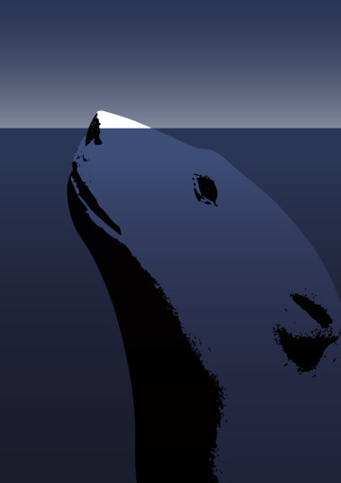 Arts numériques intitulée "Save the Arctic" par Oliveoil, Œuvre d'art originale, Travail numérique 2D