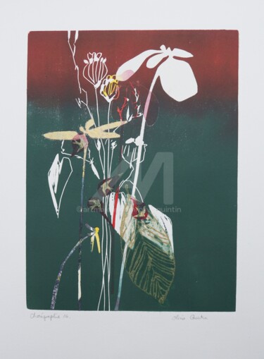 Chorégraphie 16 Gravures & estampes intitulée "Chorégraphie 16" par Olivia Quintin, Œuvre d'art originale, Gravure