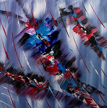 Malerei mit dem Titel "SPLENDOR" von Olivier Art Abstrait, Original-Kunstwerk, Acryl