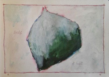 Malerei mit dem Titel "Sans titre" von Olivier Biarez, Original-Kunstwerk, Acryl