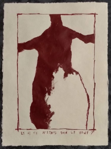 Pittura intitolato "Burgundy (Et si ce…" da Olivier Biarez, Opera d'arte originale, Acrilico