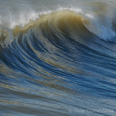 Photography titled "La mer (4)" by Olivier Coradazzo, Original Artwork, Digital Photography