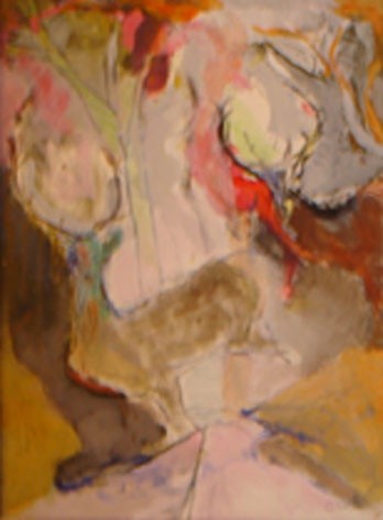 Peinture intitulée "Cerf (2)" par Olivier Coulon, Œuvre d'art originale