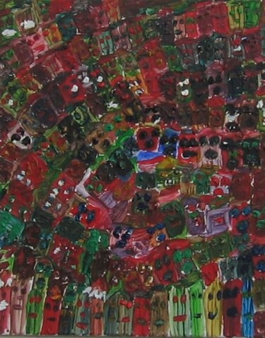 Painting titled "Entêtes2" by Olivier Dumont, Original Artwork