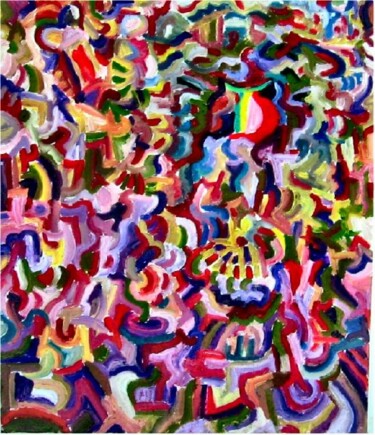 Peinture intitulée "Rosée et lever de s…" par Olivier Dumont, Œuvre d'art originale