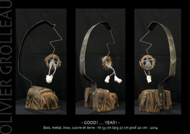 Sculpture intitulée "good-year" par Olivier Grolleau, Œuvre d'art originale