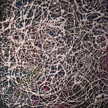 Peinture intitulée "Network..." par Olivier Horen, Œuvre d'art originale, Huile