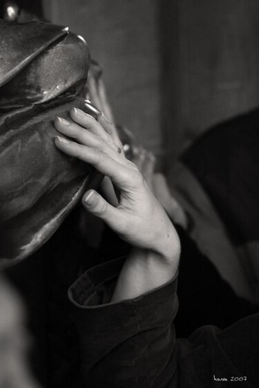 Fotografía titulada "Touch..." por Olivier Horen, Obra de arte original, Oleo