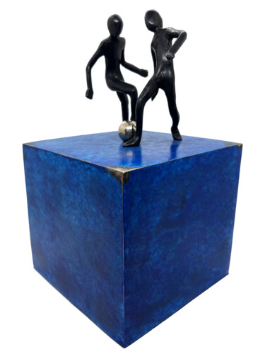 Skulptur mit dem Titel "Les petits champion…" von Olivier Messas, Original-Kunstwerk, Bronze
