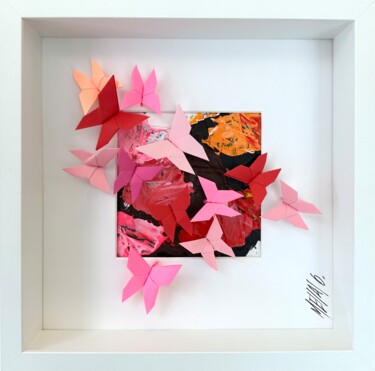 Collages intitulée "Moments de joie… (O…" par Olivier Messas, Œuvre d'art originale, Collages Monté sur Carton