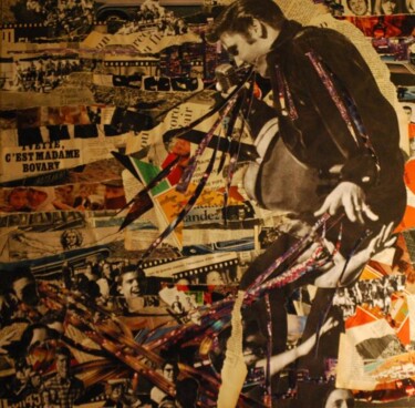 Installation intitulée "Elvis Presley" par Olivier Rasquin, Œuvre d'art originale