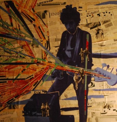 Installation intitulée "Bob Dylan" par Olivier Rasquin, Œuvre d'art originale