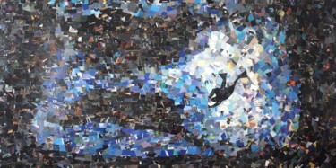 Collages intitulée "DephtPaper" par Olivier Rasquin, Œuvre d'art originale, Découpages