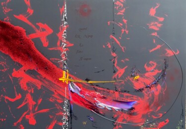 Peinture intitulée "En force" par Olivier Toma, Œuvre d'art originale, Acrylique