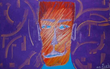 Painting titled "LOOK FROM AN EYE -A…" by Oliverb, Original Artwork, Other