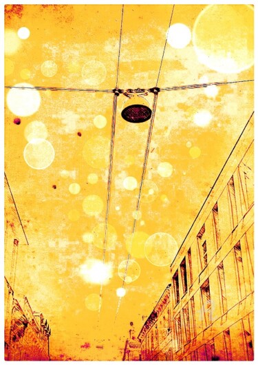 Photography titled "Rue de Bordeaux 25" by Olivier Dayot, Original Artwork, Manipulated Photography