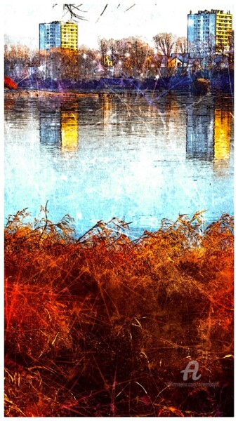 Photographie intitulée "Au bord de la Loire…" par Olivier Dayot, Œuvre d'art originale, Photographie numérique