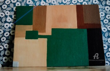Peinture intitulée "1978- Abstraction 2" par Olivier Dayot, Œuvre d'art originale, Acrylique