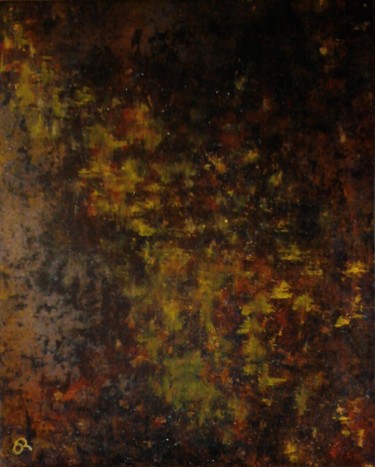 Painting titled "Miroir" by Olivier Rémond, Original Artwork, Acrylic