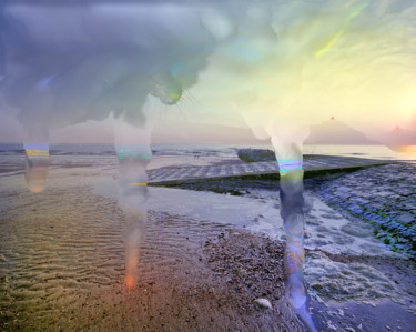 Digital Arts titled "Landscaping the Nor…" by Olivier Gilet, Original Artwork, Digital Painting