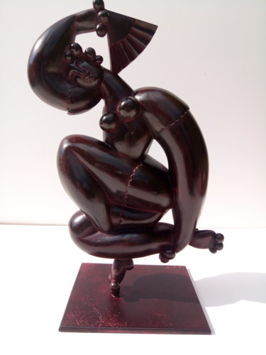 Sculpture titled "Stella" by Olivier Martin, Original Artwork, Bronze