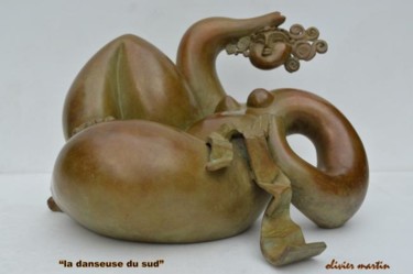 "la danseuse du sud" Sculpture intitulée ""la danseuse du sud"" par Olivier Martin, Œuvre d'art originale, Bronze