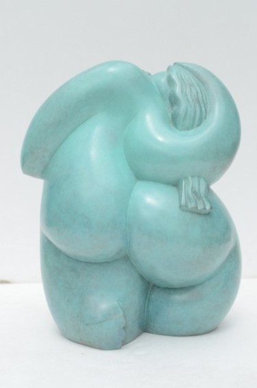 Скульптура под названием ""itäh" 1" - Olivier Martin, Подлинное произведение искусства, Бронза