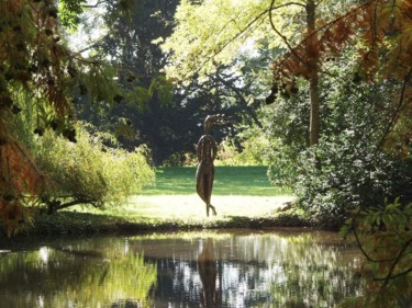 Sculpture intitulée ""Promenade sur la j…" par Olivier Martin, Œuvre d'art originale, Métaux