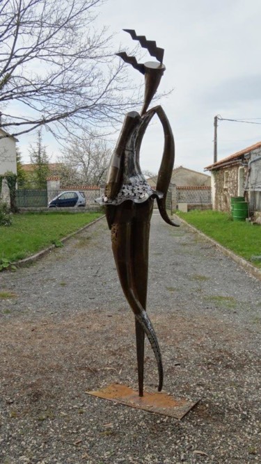 Sculpture intitulée ""CARMENCITA"" par Olivier Martin, Œuvre d'art originale, Métaux