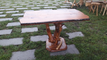 Artisanat intitulée "table basse" par Olivier Nogrette, Œuvre d'art originale