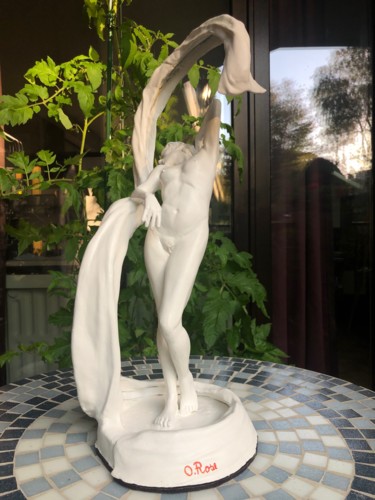 Escultura titulada ""Alyssad"" por Olivier Rose, Obra de arte original, Arcilla