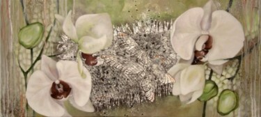 Malerei mit dem Titel "Libelle" von Olga Sarabarina (Olja Sar), Original-Kunstwerk