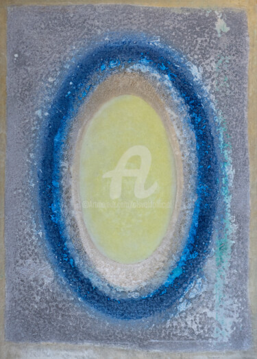 Peinture intitulée "Faberge egg "Sundro…" par Ol'Svol'D, Œuvre d'art originale, Huile