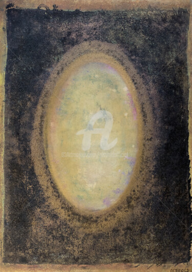Pintura intitulada "Faberge egg "The Bl…" por Ol'Svol'D, Obras de arte originais, Óleo