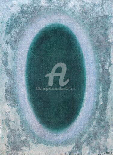 Peinture intitulée "Faberge egg "Rockef…" par Ol'Svol'D, Œuvre d'art originale, Huile