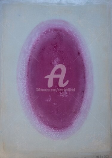 Schilderij getiteld "Faberge egg "Pink R…" door Ol'Svol'D, Origineel Kunstwerk, Olie