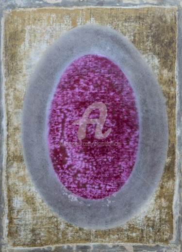 Painting titled "Faberge egg "Hope S…" by Ol'Svol'D, Original Artwork, Oil