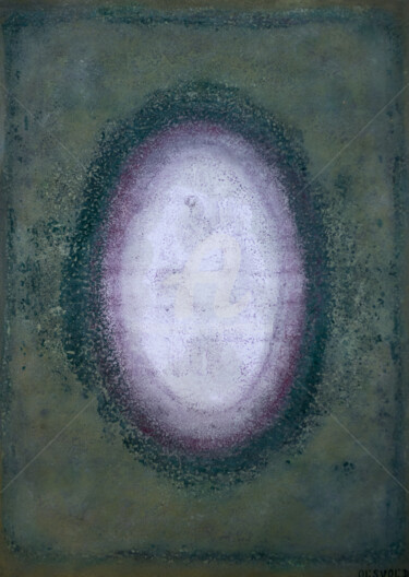 Schilderij getiteld "Faberge egg "Sparkl…" door Ol'Svol'D, Origineel Kunstwerk, Olie
