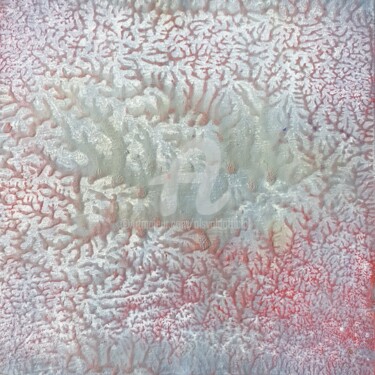 Schilderij getiteld "Coral rows" door Ol'Svol'D, Origineel Kunstwerk, Olie