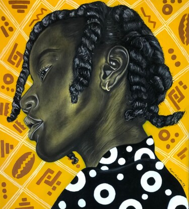 "What about me" başlıklı Tablo Oluwafemi Akanmu tarafından, Orijinal sanat, Akrilik