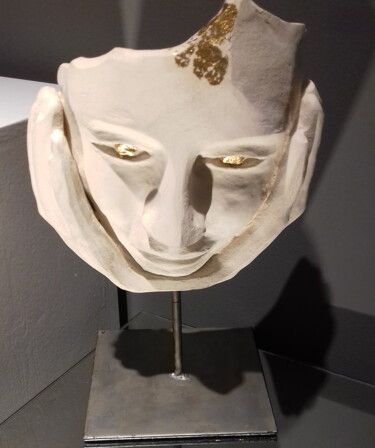 Sculpture intitulée "NARCISSE" par Olympe, Œuvre d'art originale, Céramique