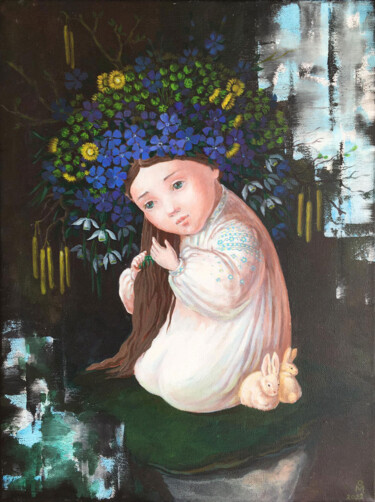 Pintura intitulada "Morning" por Olena Madonova, Obras de arte originais, Acrílico