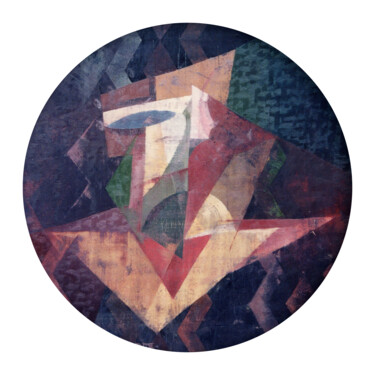 Digitale Kunst mit dem Titel "Mandala VII (Juguet…" von Omar Sorriente, Original-Kunstwerk, Digitaldruck