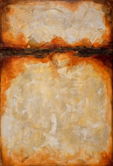 Картина под названием "Terra Mater" - Ombretta Buongarzoni, Подлинное произведение искусства, Акрил